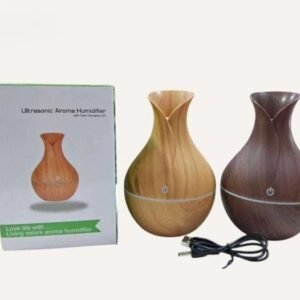 humidificador ultrasónico aroma difusor madera
