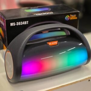 parlante bluetooth ms 3634bt rgb portátil hi fi