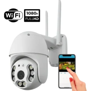 cámara de seguridad wifi ptz exterior hd