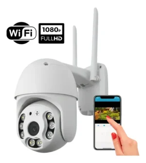 cámara de seguridad wifi ptz exterior hd