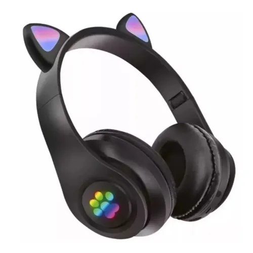 auriculares bluetooth gatito yr 28 led rgb auriculares bluetooth gatito yr 28 led rgb