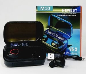 auriculares bluetooth m10 con display led