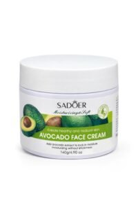crema facial sadoer avocado hidratante 140 g