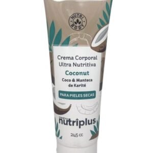 crema corporal nutriplus coconut ultra nutritiva 245 cc