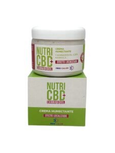 crema humectante nutri cbc+ cannabidiol y Árnica efecto localizado frío calor