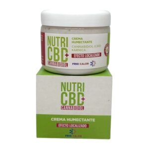 crema humectante nutri cbc+ cannabidiol y Árnica efecto localizado frío calor