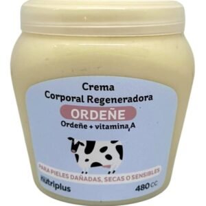 crema corporal nutriplus ordeñe regeneradora con vitamina a 480 cc