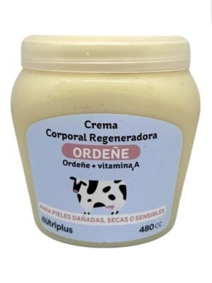 crema corporal nutriplus ordeñe regeneradora con vitamina a 480 cc