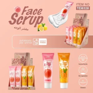 exfoliante facial tei face scrub limpieza profunda varios aromas