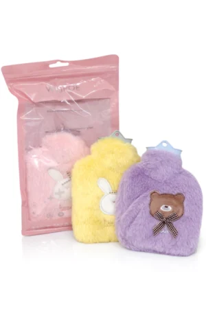 bolsa de agua caliente peluche kawaii térmica suave reutilizable