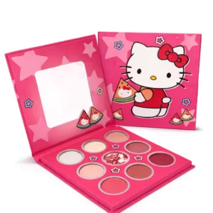 paleta de sombras 9 colores kitty pizza – compacta, colores vibrantes y diseño kawaii