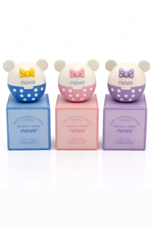 máscara de labios sweet moño novo hidratante – lip mask nutritiva diseño kawaii