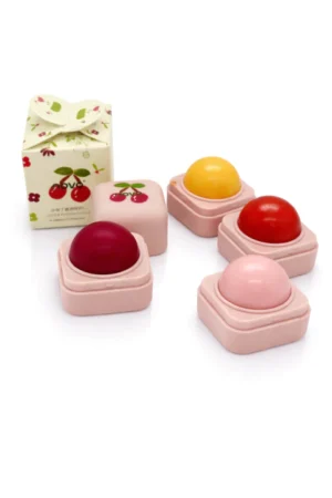 bálsamo labial little pudding frutal novo – hidratante labios diseño kawaii nutritivo