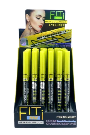 delineador ultra fino fit meike glamour – precisión profesional waterproof larga duración