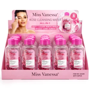 agua de rosas desmaquillante miss vanessa – limpieza facial hidratante refrescante tonificante