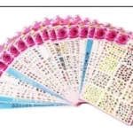 STICKER AL AGUA PLANCHA (Zjtz06) (X 12 SURTIDOS)